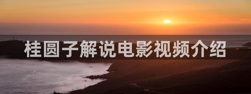 秋霞电视剧网站：桂圆子解说电影视频介绍